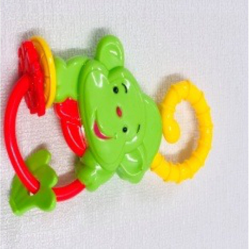 Cross-border  export tooth grinding stick toothpaste baby anti-eating hand soft glue baby mouth desire small mushroom biting glue toy