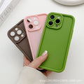 Suitable for huawei pura70pro mobile phone case emery nova12 pure color simple p60 sky eye ladder protective cover