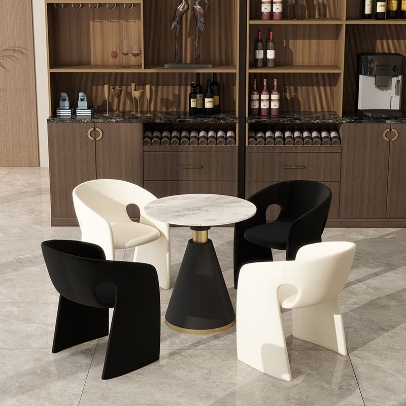 Milo negotiation table and chair combination sales department reception and reception casual table and chair shopping mall cafe hotel slate coffee table