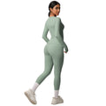 new arrival: tight-fitting long sleeve yoga set - high-waisted butt-lifting yoga pants for outdoor running and fitness