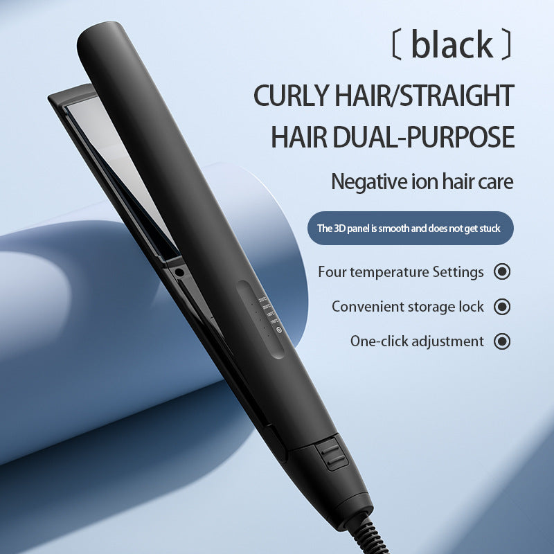 new arrival straightening comb - negative ion, gentle on hair, portable, straight & curl 2-in-1, lazy person's hair straightener - factory direct wholesale