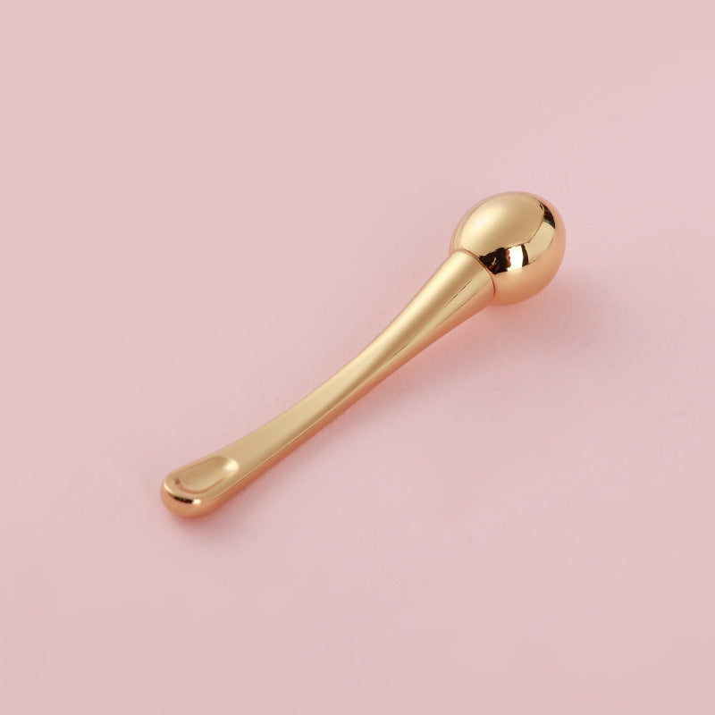 Metal small ball eye cream beauty stick zinc alloy cosmetics eye massage stick import packaging application stick