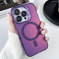 Laser color-changing imd phone case for iphone 16, apple 17 pro, with hardware lens protection and magnetic 15 series compatibility