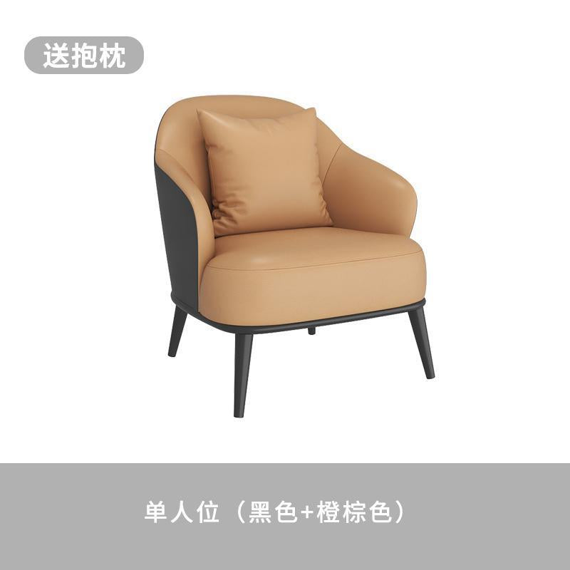 Reception table and chair combination sales office accessible luxury hotel balcony casualcasual beauty salon sofa single person negotiation meeting