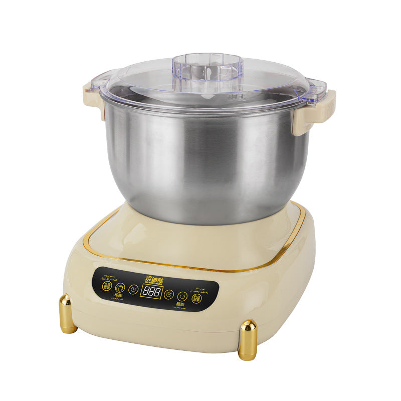 Household large-capacity fully automatic dough kneading machine, constant temperature fermentation and dough kneading all-in-one chef machine, multi-functional commercial use
