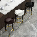 Bar stool, light luxury modern minimalist design, backrest included, bar-specific chair, high stool for home use, bar chair, solid wood