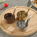 Stainless steel sauce cup with handle, commercial dipping dish, western steak sauce cup, juice cup, creative ketchup cup, tableware