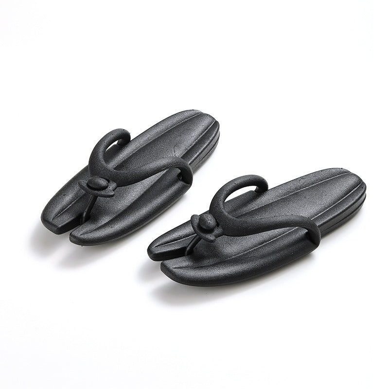 Foldable travel slippers for women - portable, anti-slip, disposable flip-flops for swimming, business trips, bathing, and beach use. perfect for travel