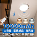 Rechargeable smart automatic radar motion sensor wireless remote control led ceiling light (no wiring required)