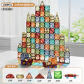 100 pieces strong magnetic 4d star diamond nature eye protection color (includes 2 small cars)