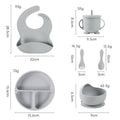 Gray 6-piece set (without ears)