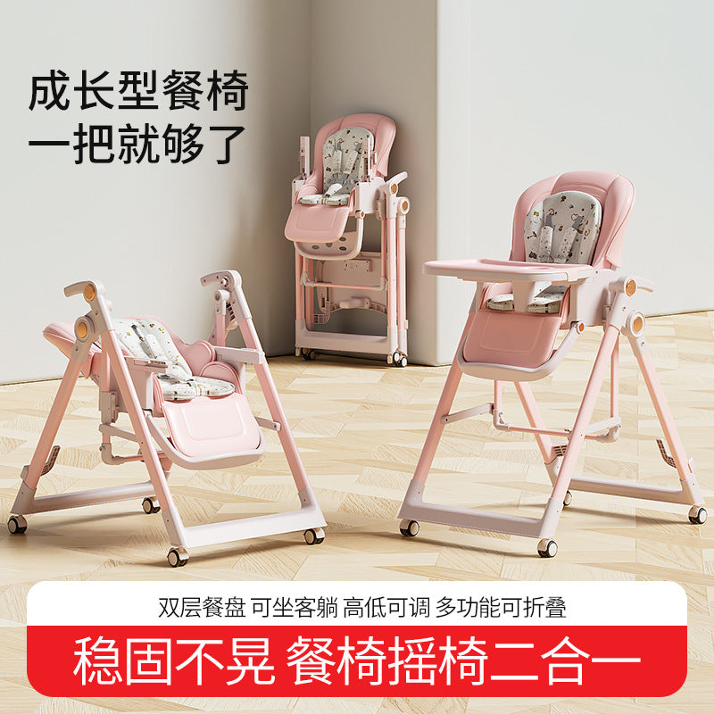 Baby Portable Multifunctional Chair Foldable Household Baby Dining Chair Baby Dining Table Chair Children's Dining Seat Free Shipping