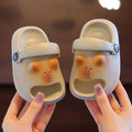 Girls' slippers - kitten design - summer  new arrival - baby indoor home bath eva slides - non-slip - boys'