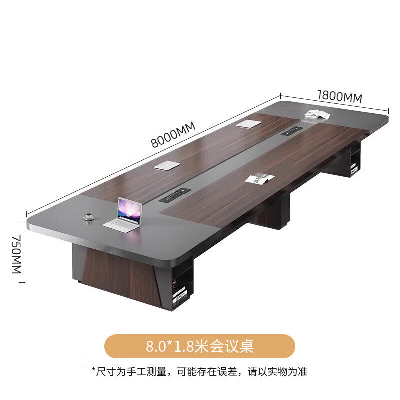 Saint li conference table and chairs negotiation table long table large office conference training table simple modern