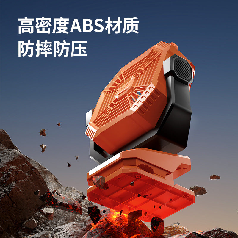 Cross-border new camping fan rechargeable fishing lighting dormitory outdoor camping clip fan portable