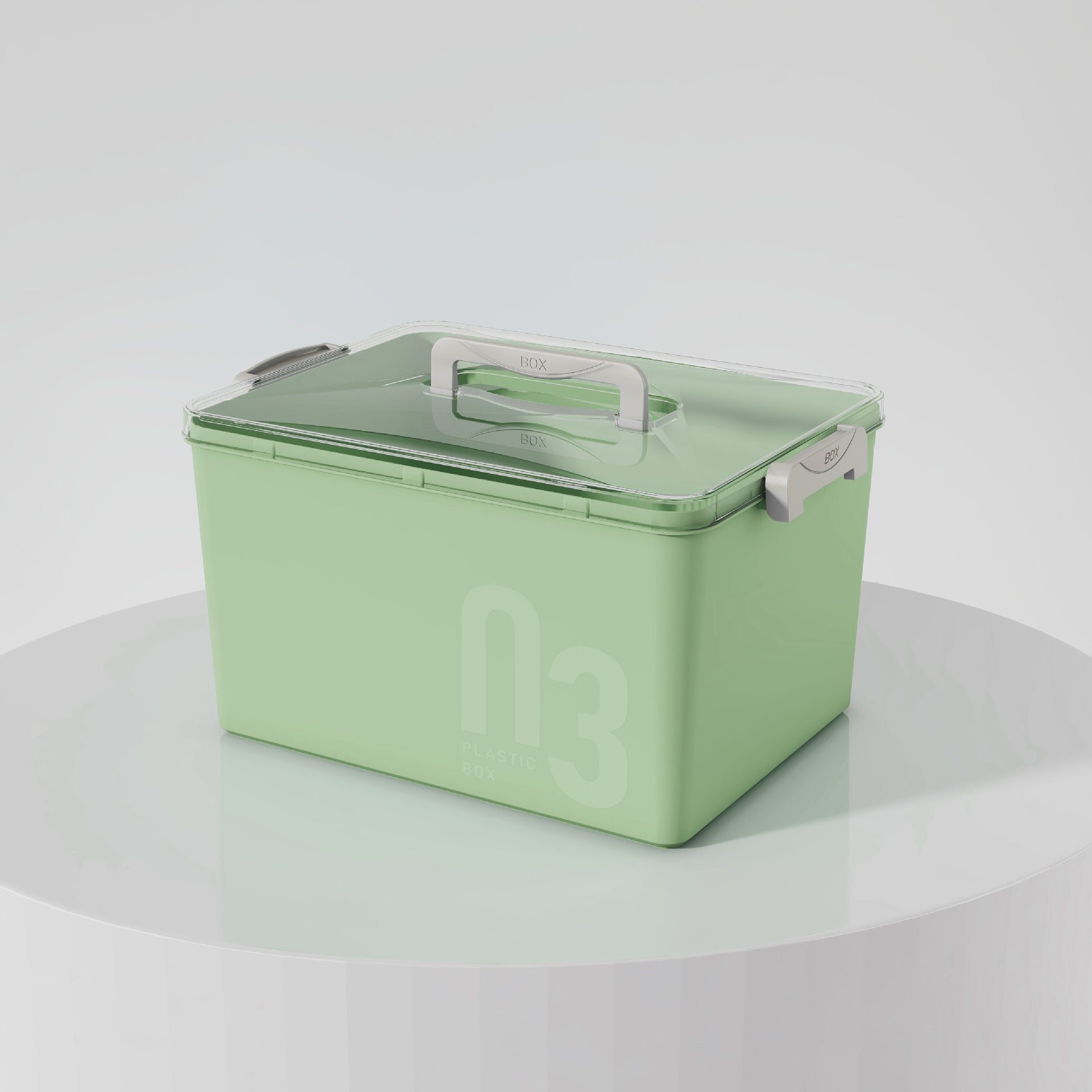 Customizable color storage box Household solid color plastic PET finishing box Snack clothes storage solid color storage box