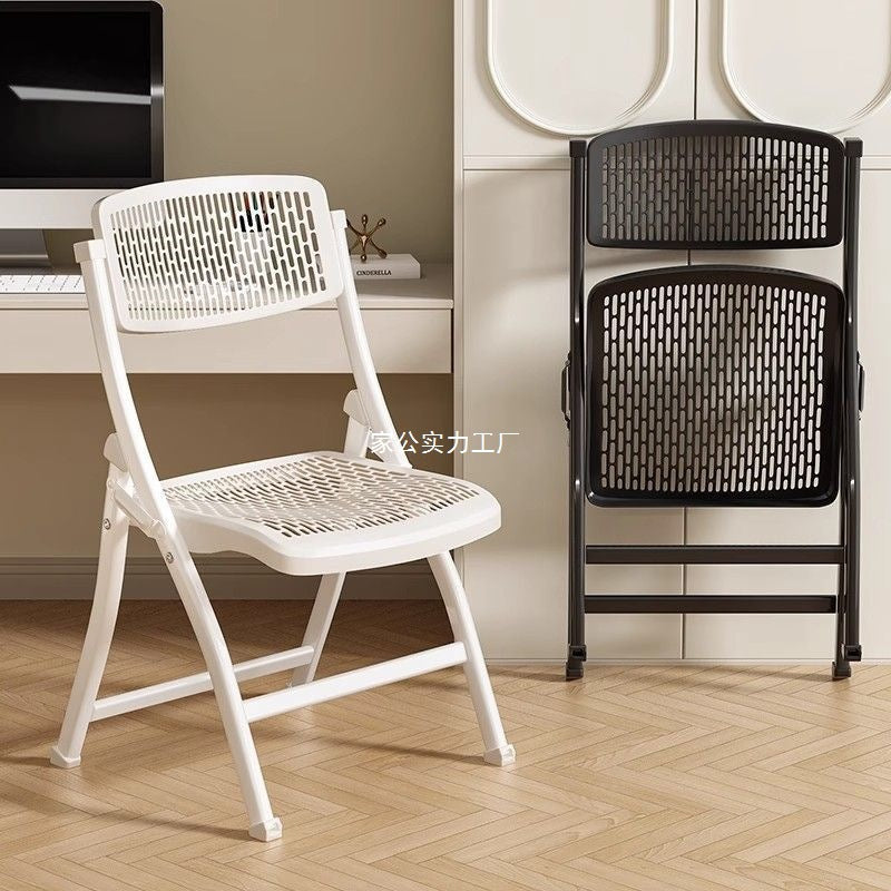 Computer chair sedentary folding back chair office seat student dormitory chair girl desk study stool