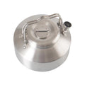 304 stainless steel outdoor portable kettle - camping gear, travel, car cooker, large capacity outdoor camping kettle