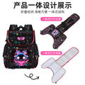 New elementary school backpacks: cute cartoon design for grades 1-6 - large capacity, lightweight, and spine-protecting