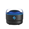 new desktop colorful simulated flame aroma diffuser, usb air humidifier aroma diffuser for home and hotel use