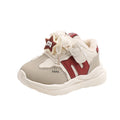 Clearance sale: two-layer cotton warm flannel children's shoes - boys' and girls' athletic shoes, lightweight sole kids' crocs, baby cotton shoes