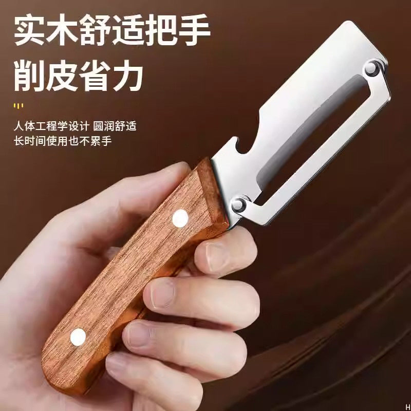 For homemini 2-in-1 thickened sugarcane and pumpkin peeling handy gadget paring knife kitchen multi-functional peeler