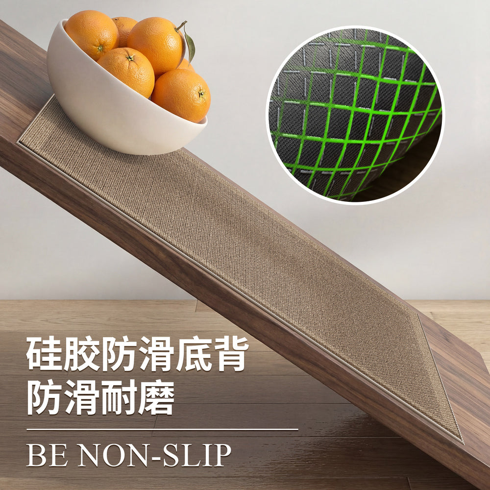 Kitchen floor mat non-slip oil-proof wipeable waterproof pure color stain-resistant mat easy-care for homethickened foot mat wholesale