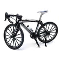 Export-specific 1:8 scale alloy bicycle model - mini foldable alloy mountain bike toy ornament