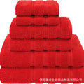 6pcs purple towel set 1 bath towels 1 hand towels 1 towel suit