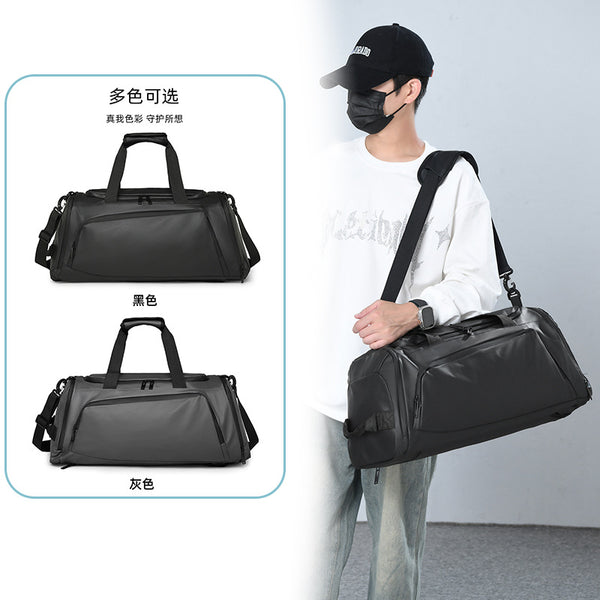 Customized multi-functional fitness bag 2025 new large-capacity backpack business trip boarding portable travel bag wholesale