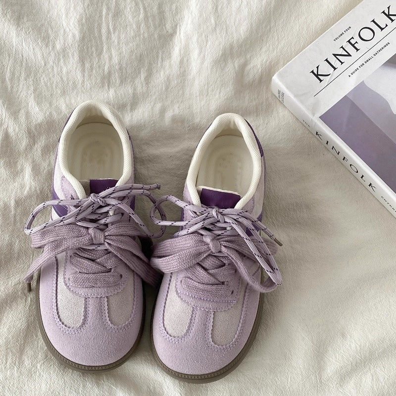 Retroniche stylesense of design german training shoes for women 2025 spring autum student ugly cute big toe sneakers casual sports shoes