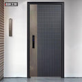 Cast aluminum door, class a security door, for home security entrance door, house door, project double door, heightened single door
