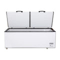 Commercial for home quick freezing horizontal freezer large capacity refrigerated and frozen dual type freezer single and double temperature freezer