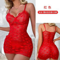 new european and american style sexy see-through lace dress set lingerie for women - cross-border e-commerce