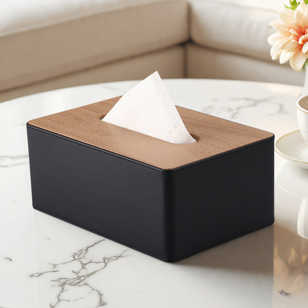Tissue box Living room high-end light luxury coffee table household paper box Dining table napkin storage box Nordic paper box