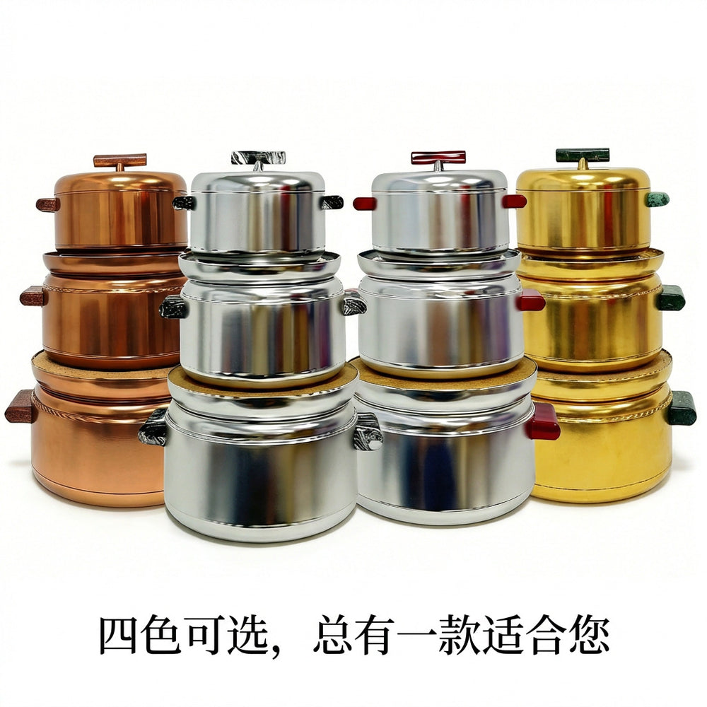 New arrivalnew arrival 3pc thermal insulation box jade handle thermal insulation box cross-border product selection first choice 1.0l-2.0l-3.5l