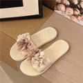 French chic floral slides - new summer collection: versatile, non-slip, beach-ready thong sandals with a fairy-tale aesthetic