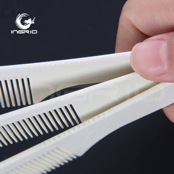 Cross-border hairdressing, carbon brazing, pointed tail pick comb, hairstylist, perm comb, disc hair, dense tooth comb, apple cut hair comb