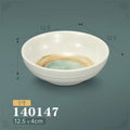 New gold inlaid with jade 140147