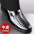 【military-grade leather shoes - premium quality】100% full grain cowhide leather, clearance sale! soft sole leather shoes for men, perfect for casual and business wear