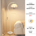 Floor lamp vintage french retro cream living room bedroom bedside vertical table lamp japanese pleated atmosphere lamp