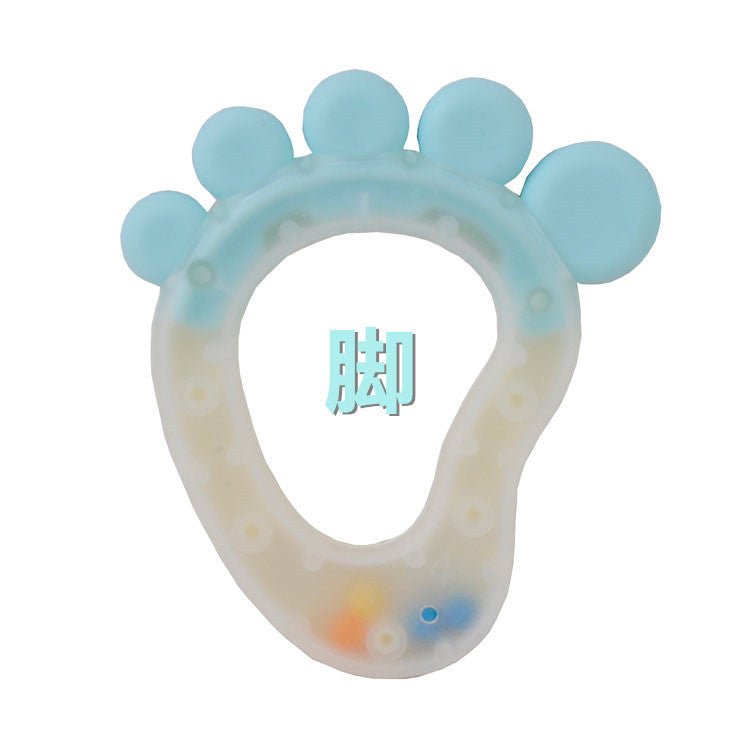 Bulk rattle can be boiled teeth bite baby rattle hand ring ball bulk bed hanging bell baby toy accessories