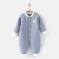 Fall and winter baby khaki cotton baby onesie 0-3-6 baby clothes heattechintimatesnewborn clothes crawling clothes