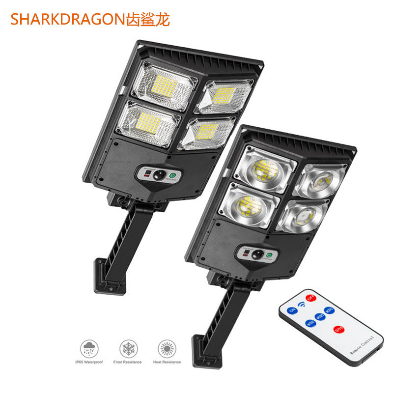 Cross-border new solar street light infrared induction solar wall light with remote control outdoor lighting garden light