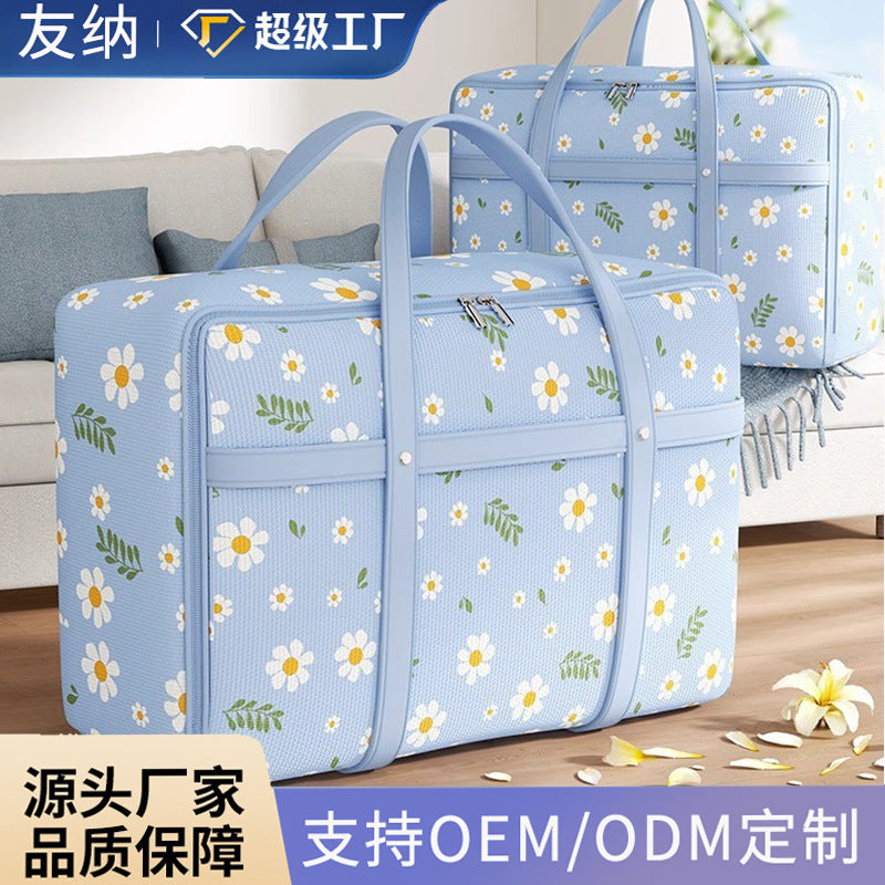 Oxford cloth moving bag household quilt storage bag large capacity student clothes quilt luggage packing bag