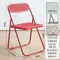 Upgraded and reinforced-wicker red chair [sprayed legs]