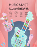 Wholesale children's musical guitar early education toy piano playable enlightenment instrument multifunctional electronic keyboard ukulele