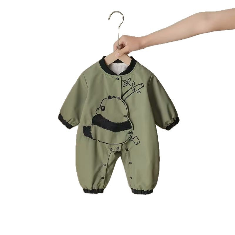 Spring & fall onesie clothes cartoon baby newborn baby ha yi style newborn baby cartoon long sleeves romper cute