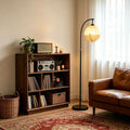 New bedside floor lamp, living room sofa side atmosphere all-in-one fishing lamp, medieval style bedroom bedside lamp