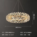 Dandelion crystal chandelier - luxury living room, bedroom, dining room lighting - high-end crystal chandelier - modern creative design for clothing stores